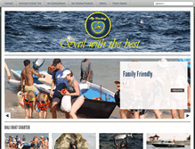 Tablet Screenshot of mydarlingboatcharter.com